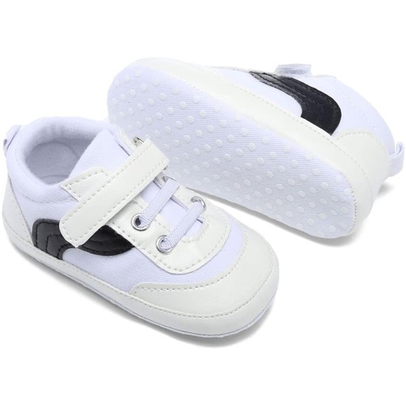 Clowara Unisex Infant Canvas Soft Sole Shoes Casual Sneaker Size 2 - Picture 4 of 8